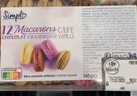 Mängden socker i 12 macarons
