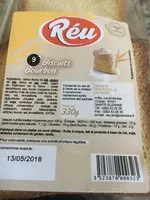 Mängden socker i Biscottes