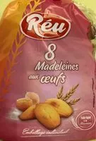 Mängden socker i Madeleines aux oeufs