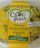 Mängden socker i Olives aux Citron & touche de persil