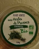 Mängden socker i Olives vertes dénoyautées bio