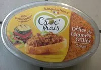 Mängden socker i Délice de légumes grillés