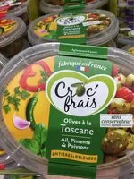 Mängden socker i Croc frais olives a la toscanes