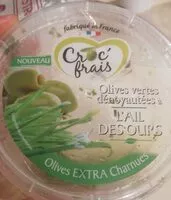 Mängden socker i Olives vertes à l'ail des ours
