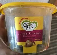 Mängden socker i Olives à l'Orientale