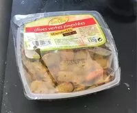 Mängden socker i Olives vertes pimentees