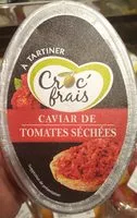 Mängden socker i Caviar de tomates séchées