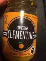 Mängden socker i Confiture de clementine