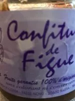 Mängden socker i Confiture de figue