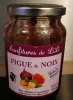 Mängden socker i Confiture de LiLi Figue et Noix