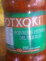 Mängden socker i Gotxoki, Poivrons entiers del piquillo