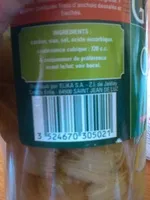 Mängden socker i Cardons, Le Bocal, 660g