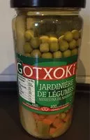 Mängden socker i Jardinière de légumes