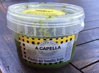 Mängden socker i Pesto au basilic frais