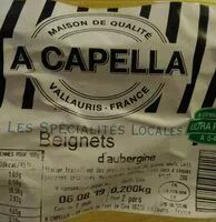 Mängden socker i Beignets d'aubergines