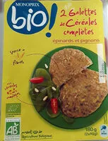 Mängden socker i Galettes de céréales complètes
