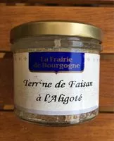 Mängden socker i Terrine de faisan à l'Aligoté