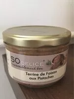 Mängden socker i Terrine de Faisan aux Pistaches