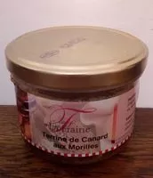 Mängden socker i Terrine de canard aux Morilles