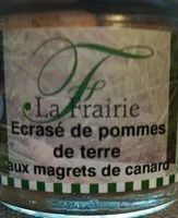 Mängden socker i Ecrasé de pomme de terre aux magrets de canard