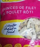 Mängden socker i Émincés de filet de poulet rôti