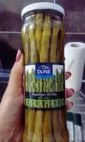 Mängden socker i Asperge Verte Moyenne Dune185g
