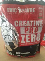 Mängden socker i Créatine pro zéro