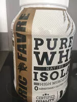 Mängden socker i Pure 100% Isolate Whey Chocolat 2KG Eric Favre