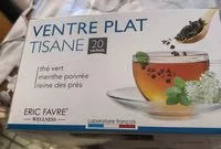 Mängden socker i Tisane ventre plat