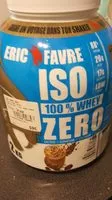 Mängden socker i Eric Favre Iso Zero 100% Whey Saveur Cappuccino 2KG Offre Spéciale Lancement