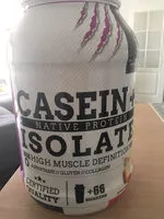 Mängden socker i Casein + isolate