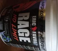 Mängden socker i RAGE NO LIMIT