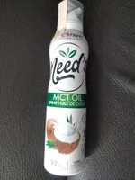 Mängden socker i Need's MCT Oil Spray huile de coco