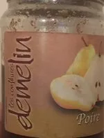 Mängden socker i Confitures Demelin Poire