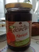 Mängden socker i Les confitures demelin abricot