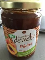 Mängden socker i confiture de pêches