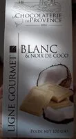 Mängden socker i Blanc et noix de coco