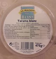 Mängden socker i Tarama blanc