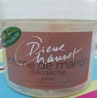 Mängden socker i Glace à la crème de marron