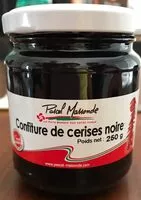 Mängden socker i Confiture de cerises noires