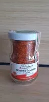 Mängden socker i Piment d'Espelette en poudre