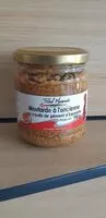 Mängden socker i Moutarde à l'ancienne au piment d'Espelette