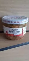 Mängden socker i Axoa de Veau - Emincé de Veau cuisiné