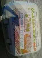 Mängden socker i Oeufs plein air