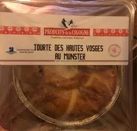 Mängden socker i Tourte des Hautes Vosges au Munster