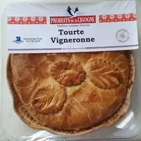 Mängden socker i Tourte vigneronne