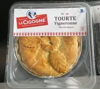 Mängden socker i tourte vigneronne