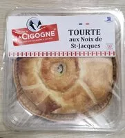 Mängden socker i Tourte aux St-Jacques 600g