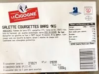 Mängden socker i Galette gourgettes