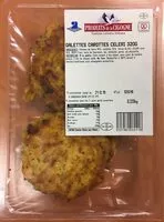 Mängden socker i Galettes carottes celeri 320g